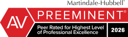 Martindale-Hubbell AV Preeminent 2026 Martindale-Hubbell AV Preeminent 2026